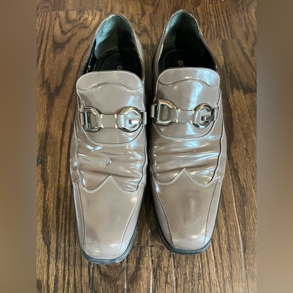 Dolce & Gabbana Other - MENS Vintage Dolce & Gabbana Dove grey patent leather dress shoes 7.5